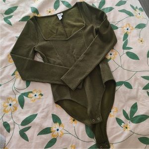 Brand new & Other Stories Olive bodysuit